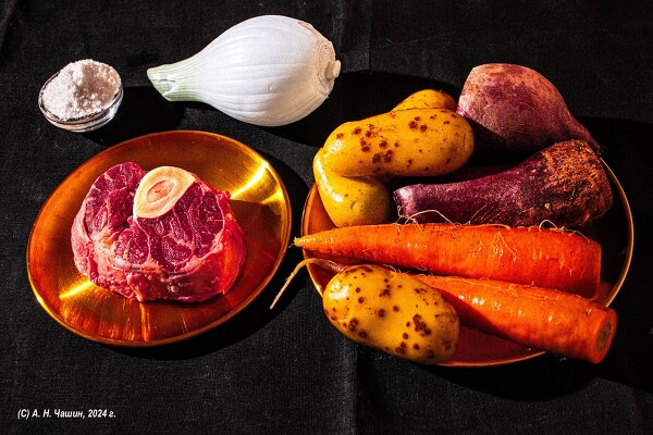 Натюрморт: фотографируем мясо