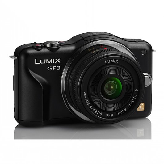 7. Panasonic Lumix DMC-GF3CK Kit Black