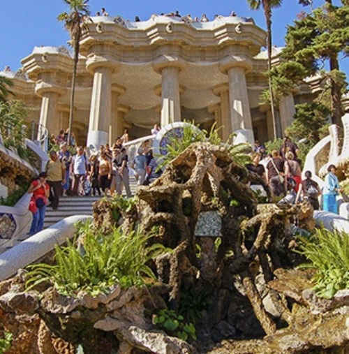 Барселона, Парк Гуэль-пряничные домики! - №15 Барселона, Парк Гуэль-пряничные домики! - №15