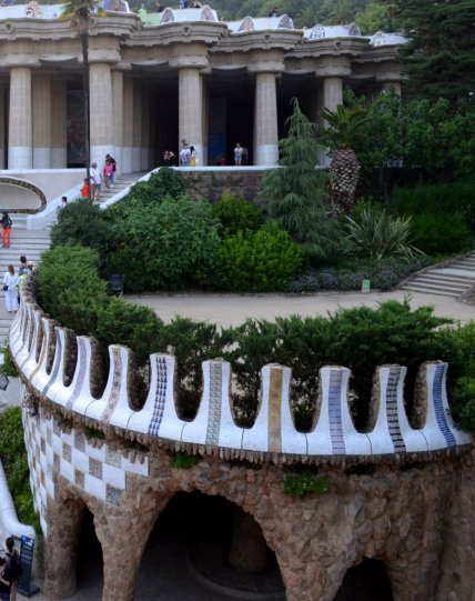 Барселона, Парк Гуэль-пряничные домики! - №31 Барселона, Парк Гуэль-пряничные домики! - №31