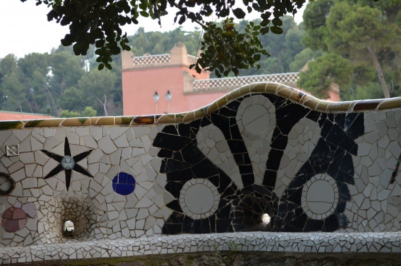 Барселона, Парк Гуэль-пряничные домики! - №43 Барселона, Парк Гуэль-пряничные домики! - №43