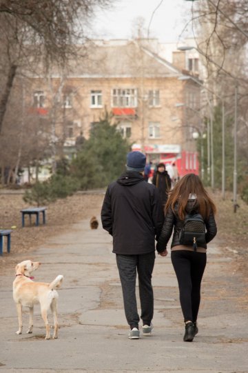 Парочка в парке