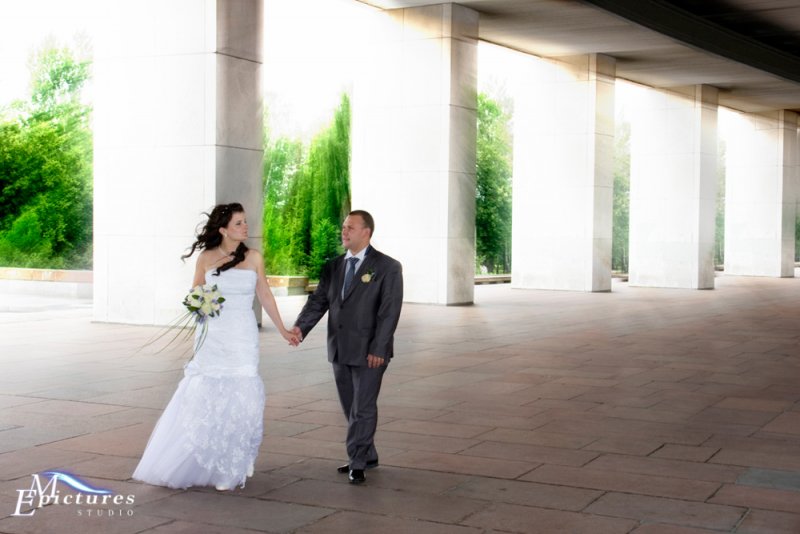 поклонная гора прогулка молодоженов поклонная гора прогулка молодоженов