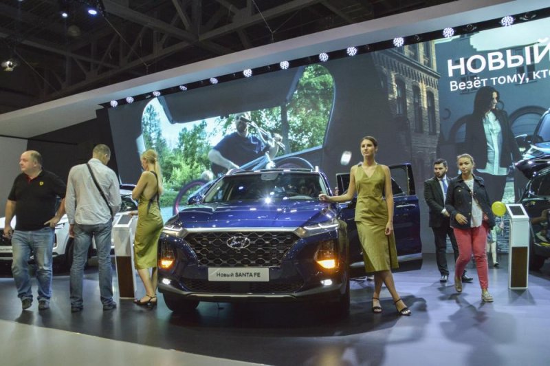 стенд компании Hyundai