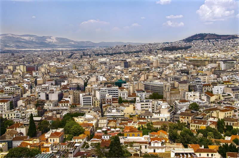 Из альбома ГРЕЦИЯ БЕЛЫЙ ПАРОХОД**** Камера NIKON5100 Архитектура  . АФИНЫ, ГРЕЦИЯ -2016 Г.:Афины – столица Греции и один из старейших городов мира