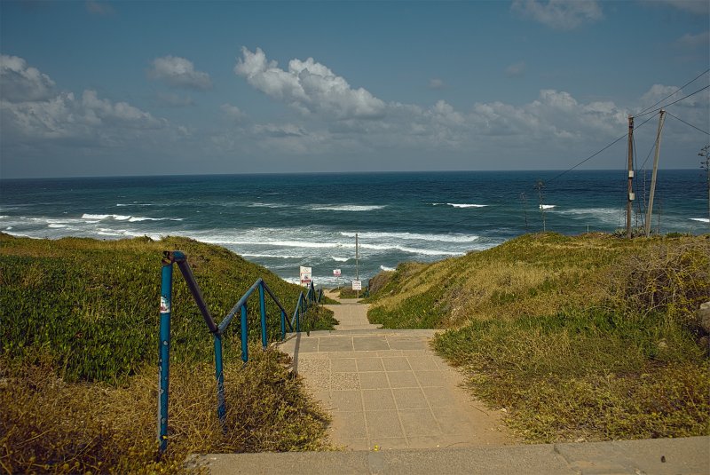 Тропа  к средиземному морю  Израиля 2024г