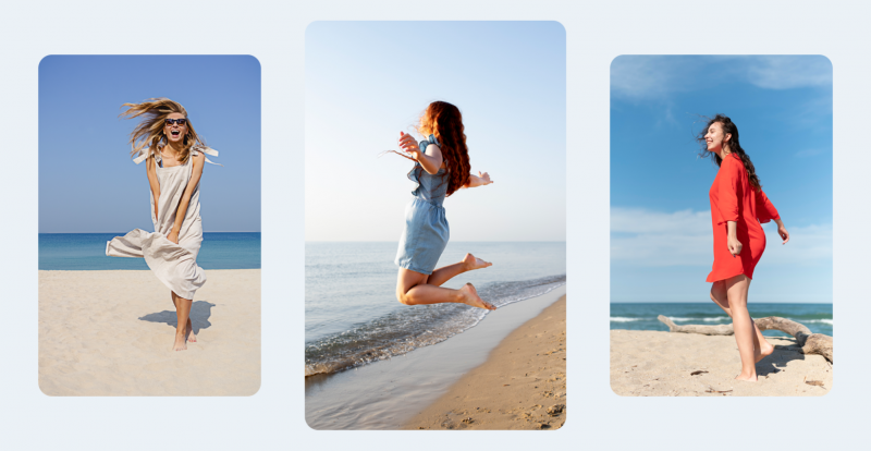 Красивые позы и идеи для фото на море - №21 Красивые позы и идеи для фото на море - №21