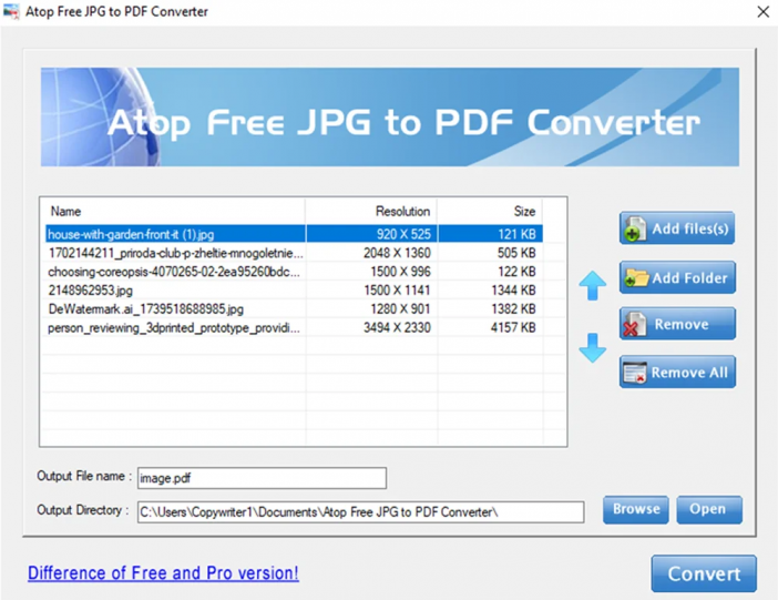 Лучшие программы для конвертирования JPG в PDF - №5