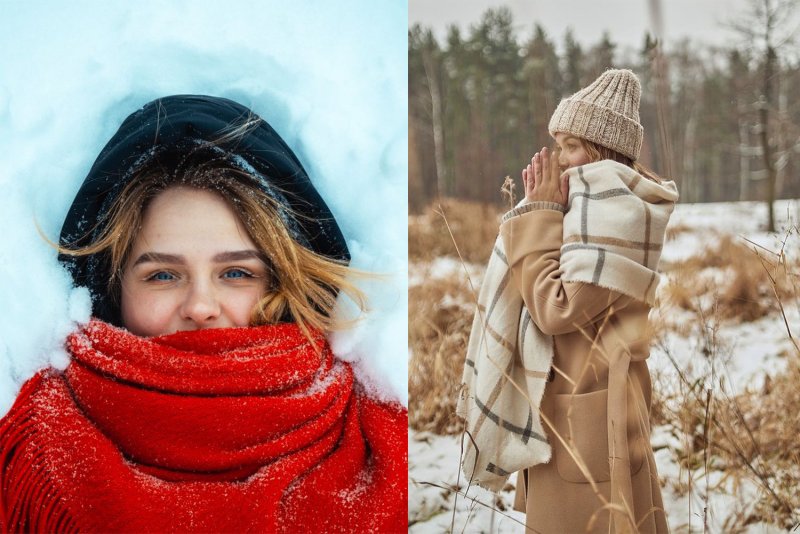 Идеи для зимней фотосессии: лучшие локации и образы для съемки - №42