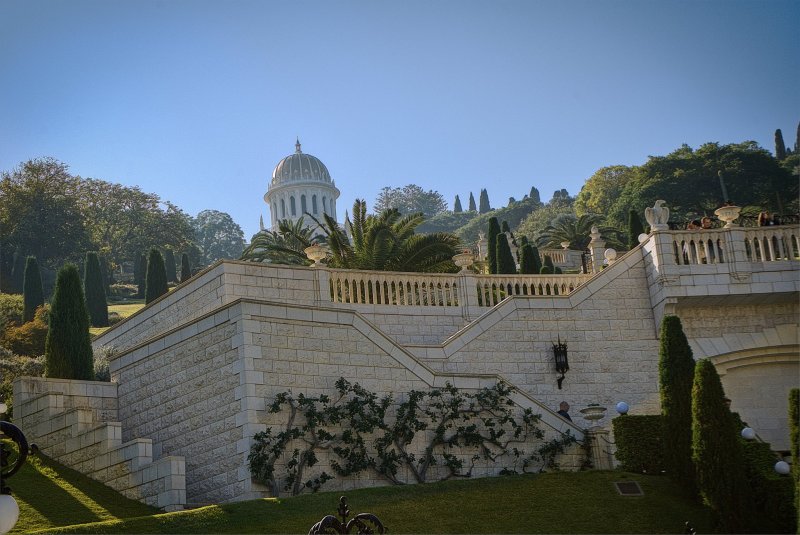Хайфа  Бахайские сады и усыпальница Баба. Цетр бахайской религии *север страны * Израиль  2025г