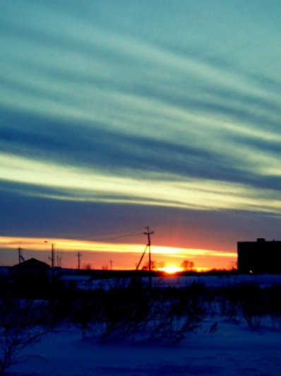 уже не первый снег в Троицке