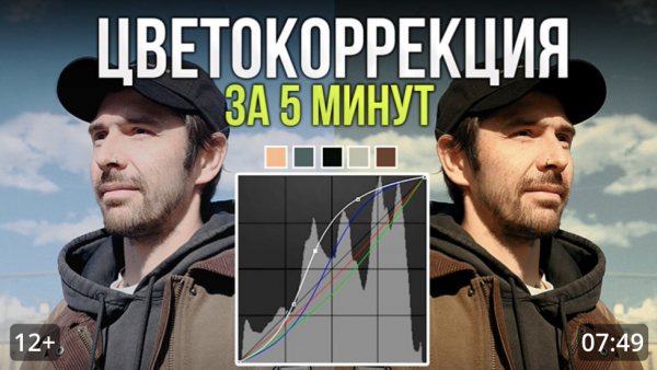 Простые ПРИЁМЫ ЦВЕТОКОРРЕКЦИИ, которые преобразят ВАШИ ФОТО