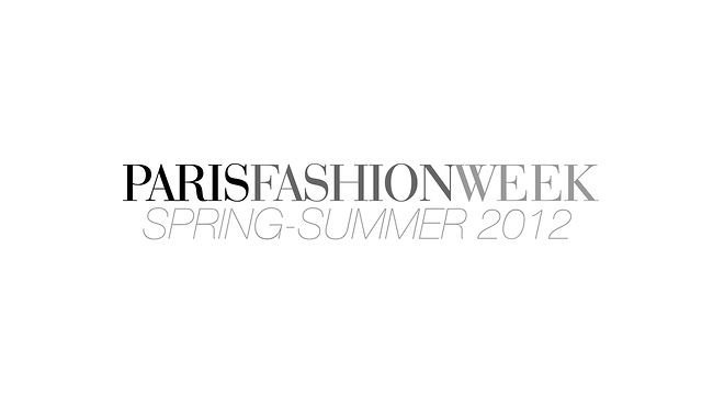 PARIS FASHION WEEK  2012