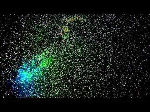 Time lapse видео звездного неба