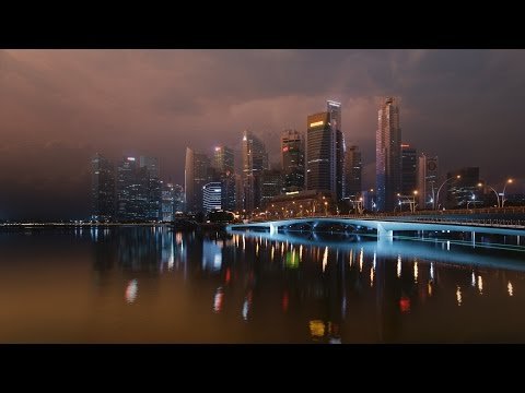 Таймлапс. Сингапур.