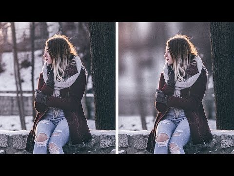 Как идеально размыть фон в Фотошопе